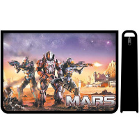 Папка д/труда А4 "Mars" 325х230х100мм на молнии сверху, пластик ПТР-22 Папка д/труда А4 "Mars" 325х230х100мм на молнии сверху, пластик ПТР-22