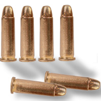 Набор декоративных патронов для револьвера/кольта 6шт. калибр 45, латунь DE-50-6