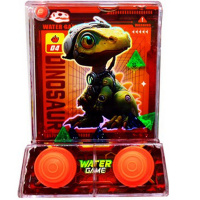 Игра водная "Пинбол. Динозавр" 2 кнопки 13х9,5см оранжевый 10975-24