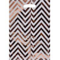 Пакет подарочный 17,5х25см фольга ассорти Y9005-19