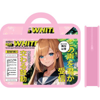 Папка с ручками 33x26х7,5см "Аниме школьница" пластик ПМ-А4-25