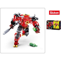 Конструктор "Робот" 606 деталей 42,5х28,5х7см пластик M38-B1008