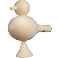 Заготовка для декорирования "Свистулька Птичка" 9х4см липа ДЗл - СП