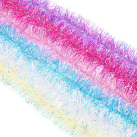 Мишура 7смх1,5м 6 цветов пвх 377-361