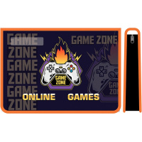 Папка д/труда А4 "Game zone" 325х230х100мм на молнии сверху, пластик ПТР-22 Папка д/труда А4 "Game zone" 325х230х100мм на молнии сверху, пластик ПТР-22