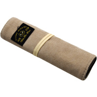 Пенал-скрутка 27,5х20см "Monday morning" на веревке, бежевый, вельвет BB2425