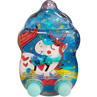 Игра водная "Пинбол. Единорог" 2 кнопки 11,5х7см 3 вида 10973-24