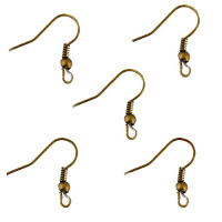 Швензы "Крючки" 10шт. №04 18мм под бронзу DC-070/10