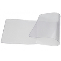 Обложка д/удостоверения 7,8х21,6см пвх прозрачная 1100.К