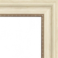 Рамка 40х50см кремовая/золото 50мм