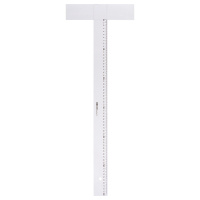 Линейка-рейсшина 60см акриловая, прозрачная 8410