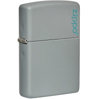 Зажигалка "Classic. Flat Grey " 38x13x57мм латунь/сталь, серая, глянцевая 49452ZL