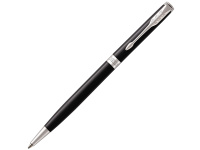 Ручка РШ "Parker Sonnet Slim Lacquer Deep Black CT" M черная 1931503