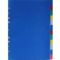 Разделитель А4 12 цветов 3051511