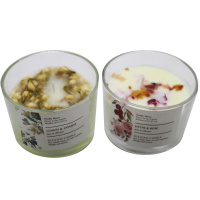 Свеча в подсвечнике ароматизированная 9х6см, 2 вида Y10538-24