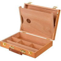 Этюдный ящик с палитрой 32х24х7,5см дерево Y4388-16