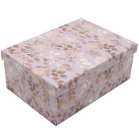Коробка подарочная "Листья" 36*25*15см картон М10-57