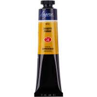 Краска акриловая 46мл золото ройял металлик Ладога 7604972