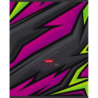 Тетрадь А5 96л линия "Абстракция" на скобе глянцевая ламинация 5 дизайнов 96Т5лВ2/086257