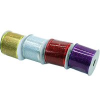 Лента упаковочная органза 6,3см х 2,7м 4 цвета 2020HS6308