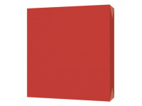 Салфетка 33х33мм 1шт Тонированная красная трехслойная 1001897