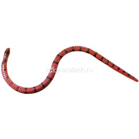 Змея 70х2см гибкая, дерево, красная Y10318-24