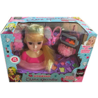 Кукла модель д/причесок "Салон красоты" 30,5х21,8х17см с аксессуарами 121904