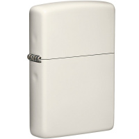 Зажигалка "Glow In The Dark. Classic" 38x13x57мм латунь/сталь, белая, матовая 49193