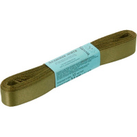 Лента упаковочная атласная 1,2см х 5,4м темный хаки №144 AL-12P