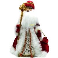 Дед Мороз 40см в красной шубе (звук) 21A08-16