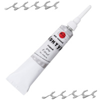 Контур акриловый д/ткани 20мл серый 0709176