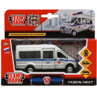 Машина "ГАЗель Next. Полиция" белая, инерционная, металл 12см (открывающиеся двери) Машина "ГАЗель Next. Полиция" белая, инерционная, металл 12см (открывающиеся двери)