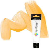 Краска акриловая 59мл кадмий жёлтый тёмный имитация туба System 3 129059618