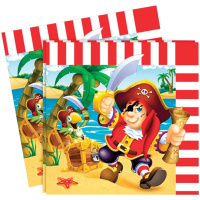 Салфетки "Веселый Пират" 33х33см 12шт F