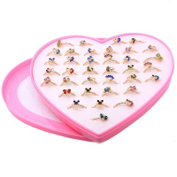 Кольцо с цветным камнем, ассорти, золото, металл Y8024-18