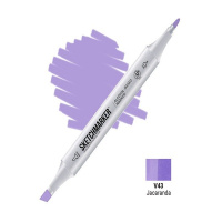Маркер спиртовой двухсторонний "Sketchmarker" джакаранда SM-V43