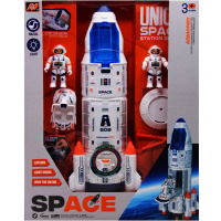 Набор "Космос" пластик 10 предметов 43х34см, пластик (свет, звук, пар) H202A/11052-24