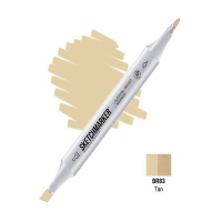Маркер спиртовой двухсторонний "Sketchmarker" смуглый SM-BR83
