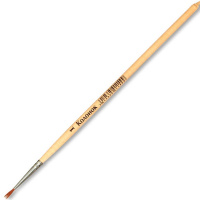 Кисть колонок №1 круглая №1