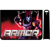 Папка д/труда А4 "Super cyborg" 325х230х100мм на молнии сверху, пластик ПТР-22