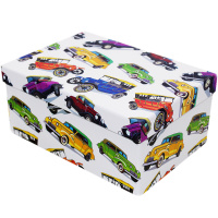 Коробка подарочная "Машины" 21*15*8,5см картон Y9234-19
