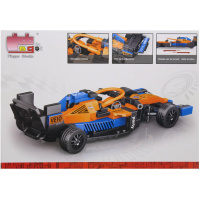 Конструктор-трансформер "Гоночная машина" 237 деталей 32х23см пластик PT2399