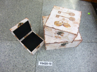 Шкатулка "Винтаж" 26х26х12см 6 видов Y6420-18