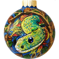 Шар 100мм "Змея удав" в подарочной упаковке КУ-100-244078