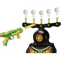 Набор "Пистолет с мишенью и патронами" 38х28см пластик 1208/2004037