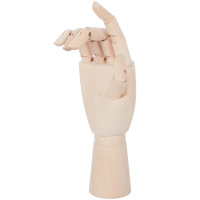 Рука высота 30см, правая, дерево NAWH30-c