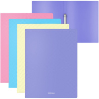 Папка на 2-х кольцах "Diagonal Pastel" A4 24мм пластик, цвет ассорти 49977