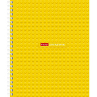 Тетрадь А5 96л клетка "Constructor" на спирали глянцевая ламинация 4 дизайна 96Т5лВ1гр/074650