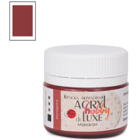 Краска акриловая 20мл "Акрил-Хобби Де Люкс" махагон 0303153