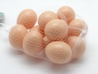 Набор яиц 12шт/уп бежевый пластик 20*18*10см Y3958-16